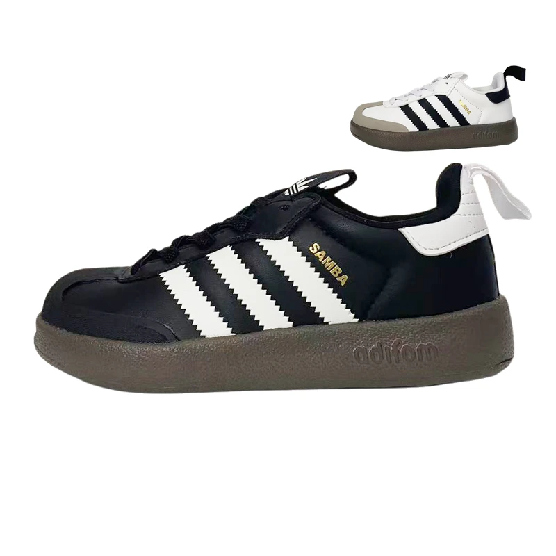 adidas/阿迪达斯儿童鞋25春新男女三叶草低帮轻便运动鞋JH5194