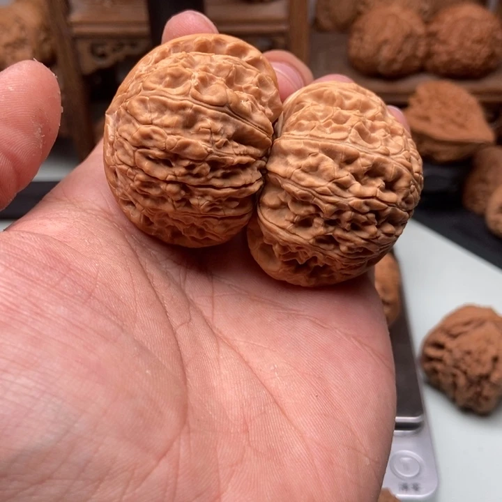 文玩核桃把件晓*44白狮子