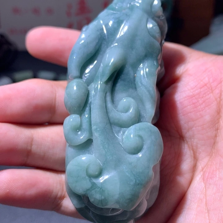 翡翠未镶嵌颈饰保真天然a货翡翠