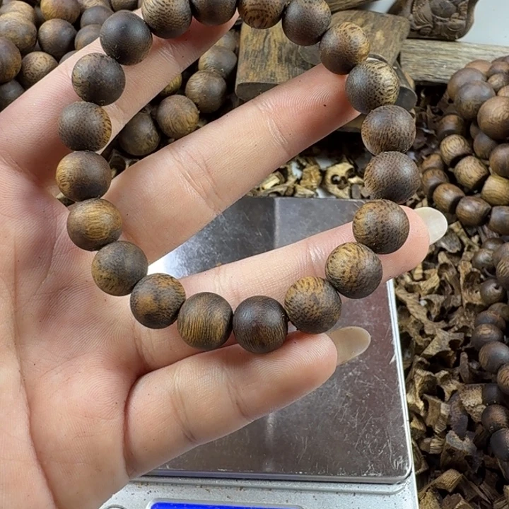 溪***水沉香沉香碎屑乌身圆叶10克