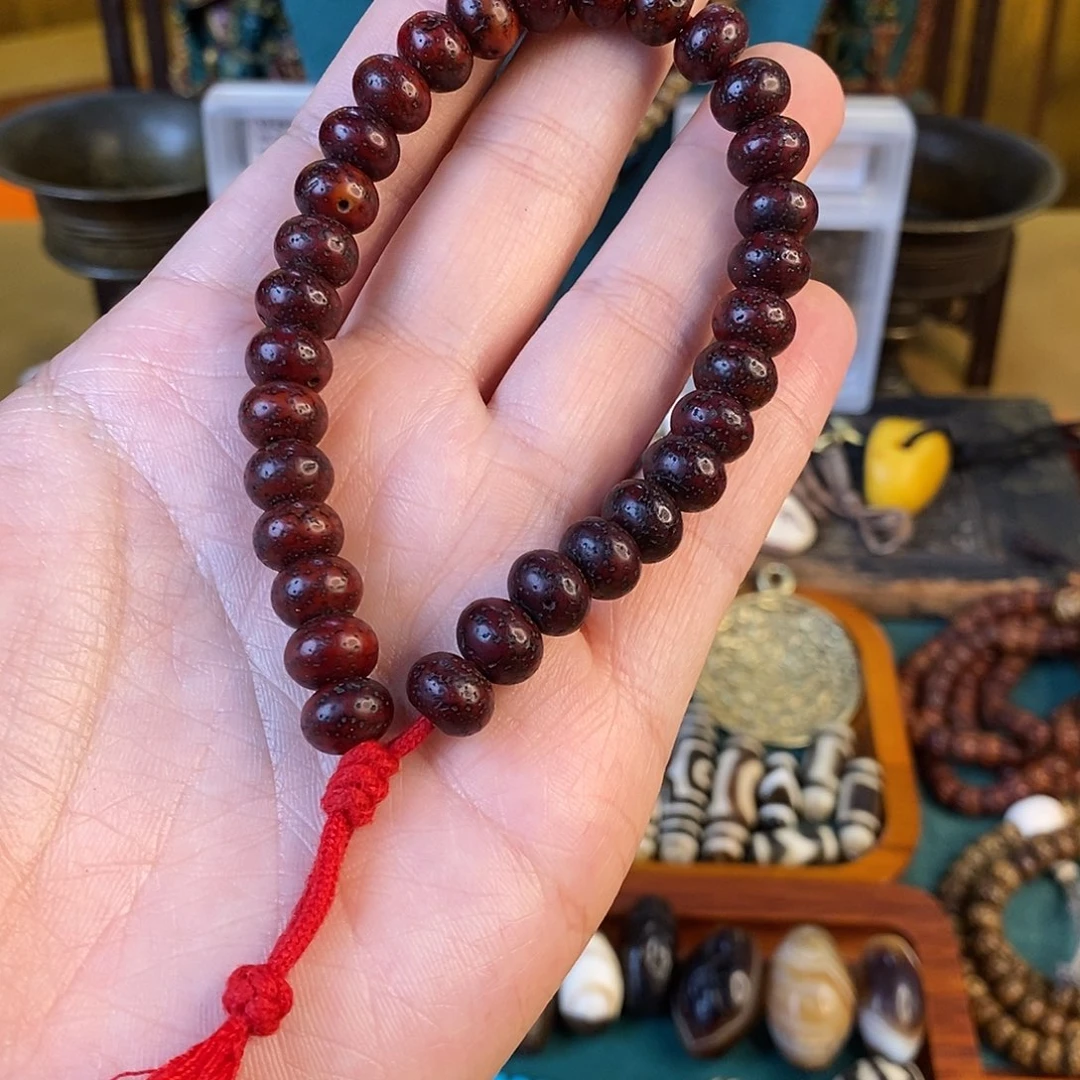 树脂制品朱沙供藏区老盘玩手持