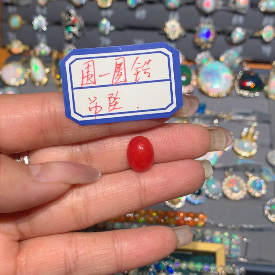 欧泊银S925镶嵌福利裸石定制吊坠 不退不换觉