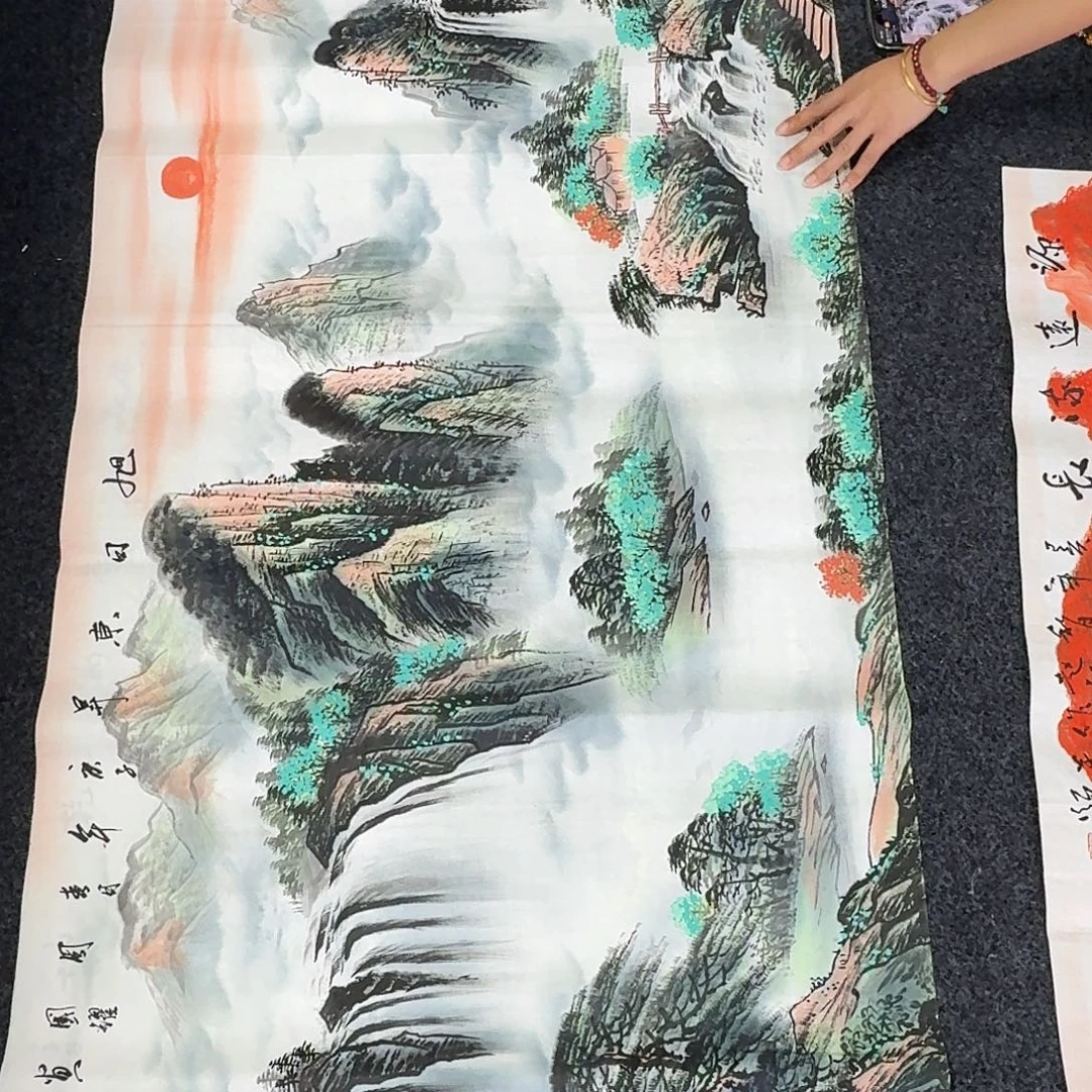 纯手绘的好看作品