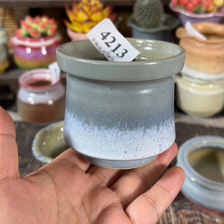 口7高7 手工花盆满30包邮