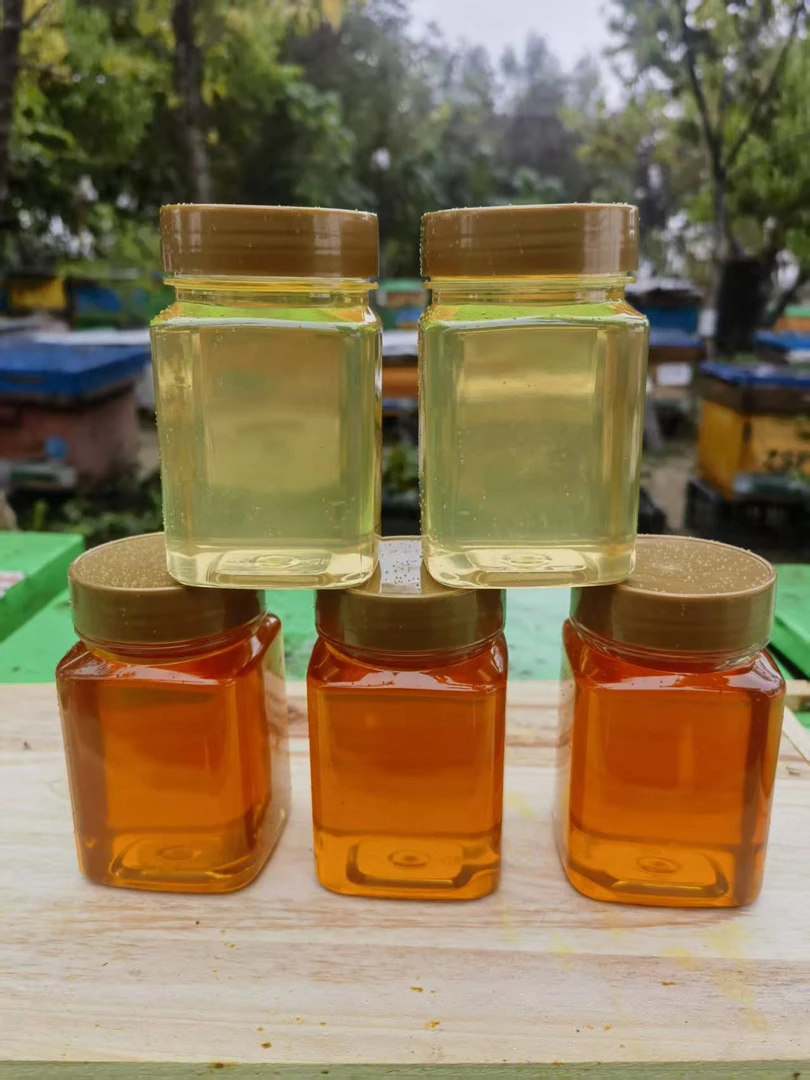 酸枣蜜+洋槐蜜组合温和滋养蜂蜜天然原蜜蜂农直发