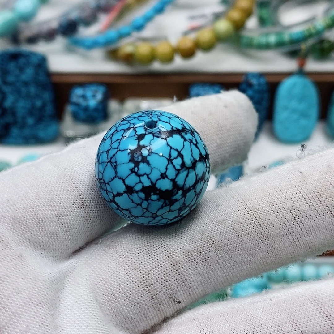 绿松石珠宝奇石未镶嵌婉*