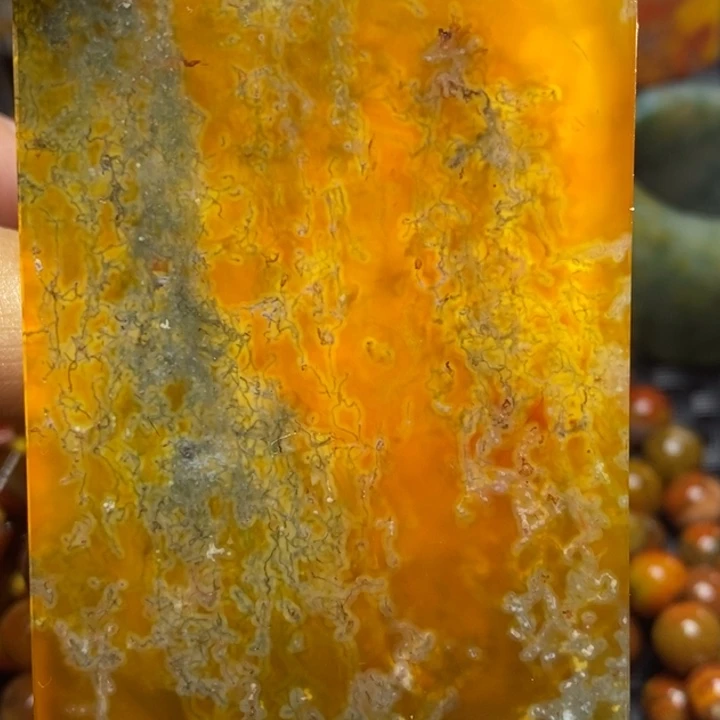 玛瑙/玉髓颈饰未镶嵌K**＂