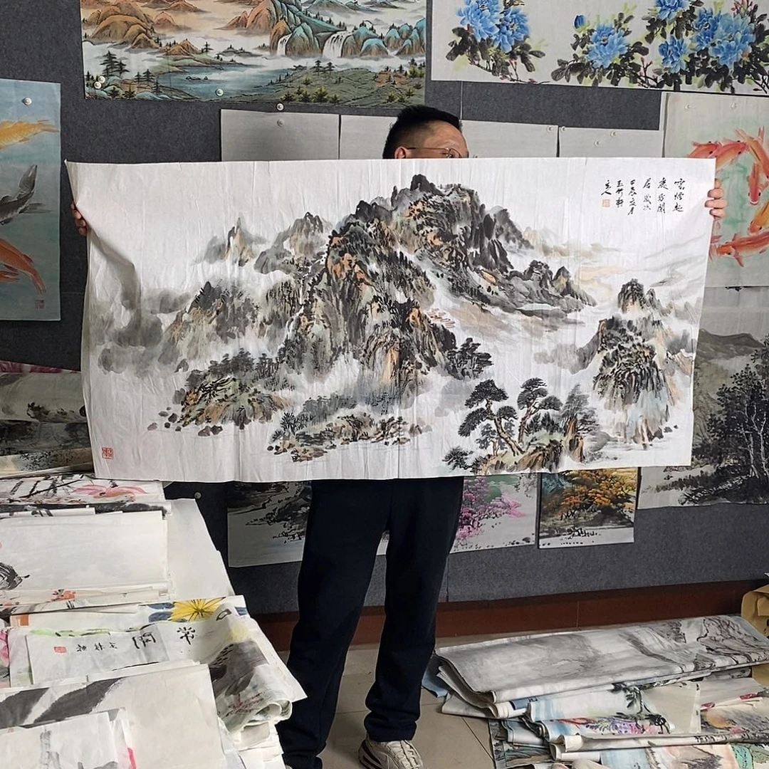 国画手写手绘国画105