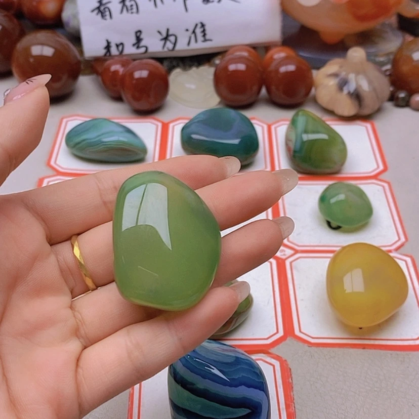 【闪购商品】未镶嵌玛瑙/玉髓珠宝半成品荣*傅