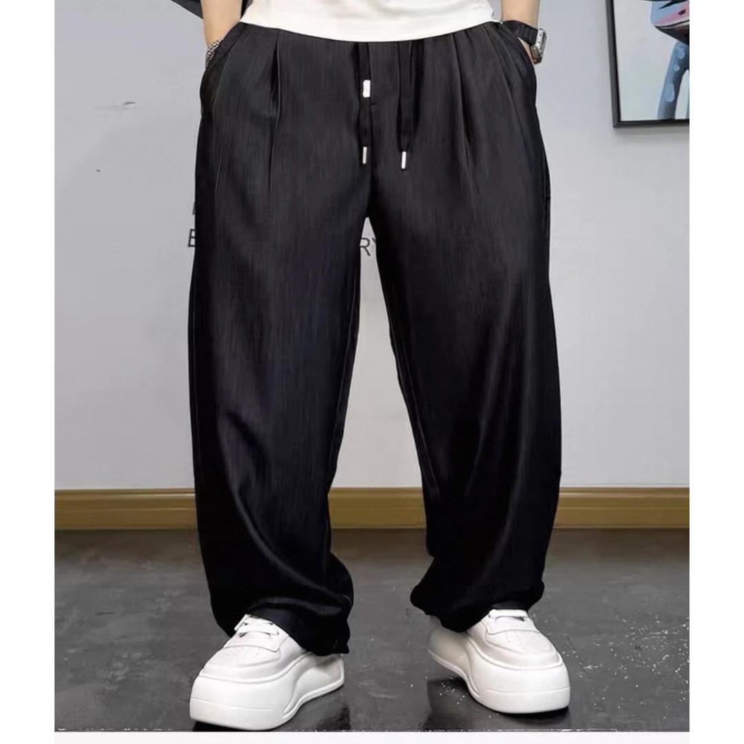 美式高级感“冰丝阳离子牛仔裤”EWM原创夏季超薄直筒裤宽松Z-6072