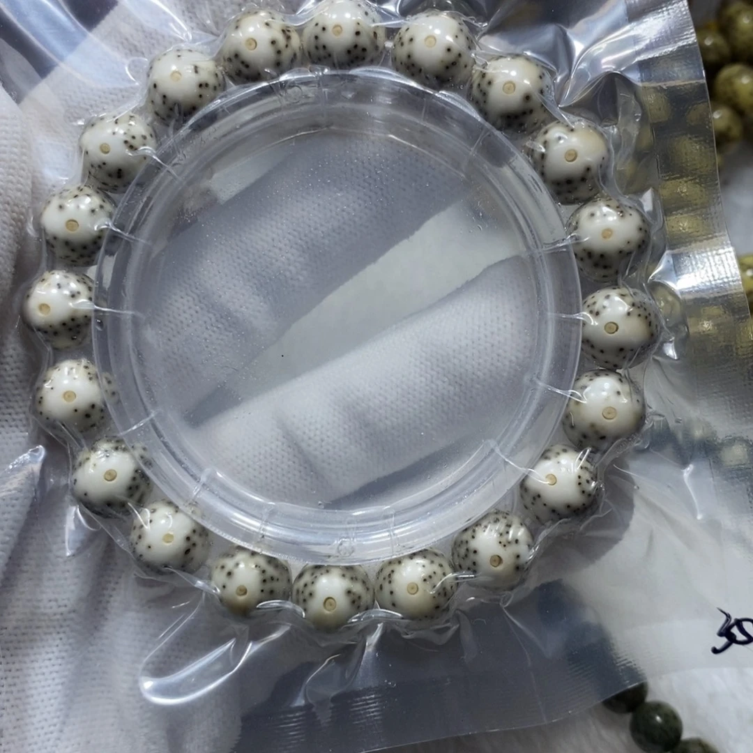 手串星月菩提青花瓷11圆大眼睛