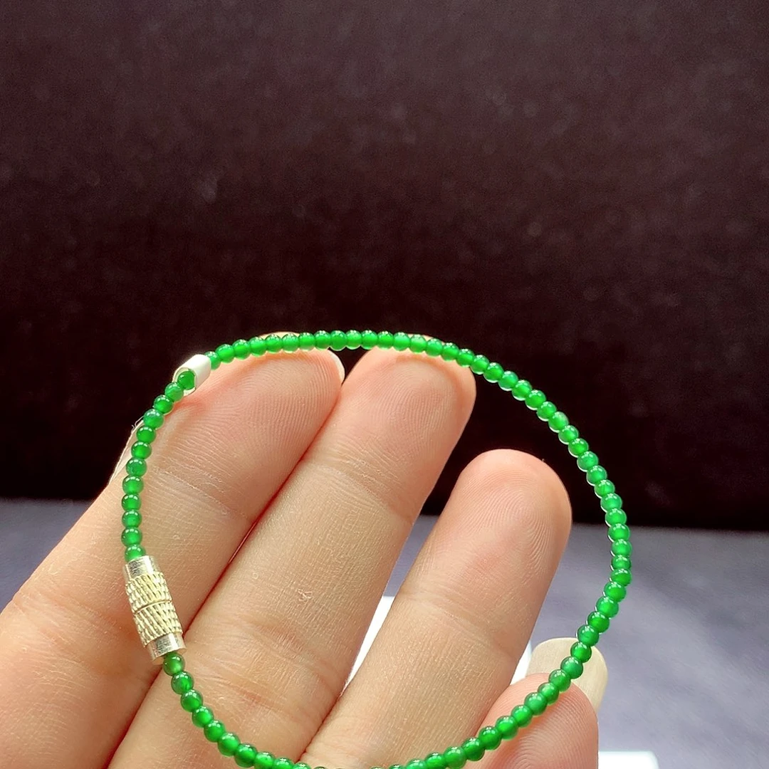 未镶嵌手链翡翠手链