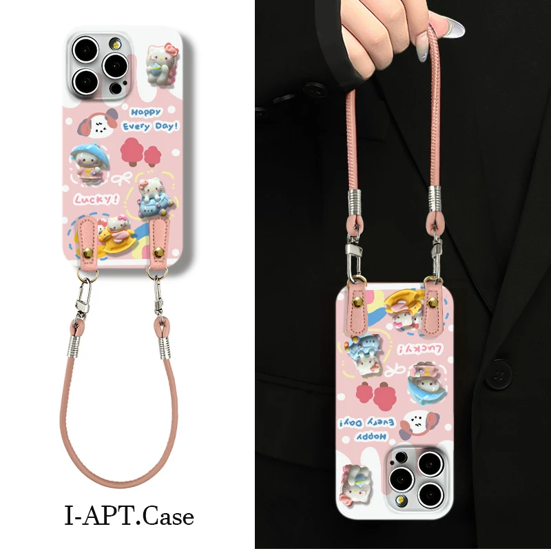 奶油融化小猫英文菲林软壳适用iPhone苹果16手机壳华为oppo小米vi