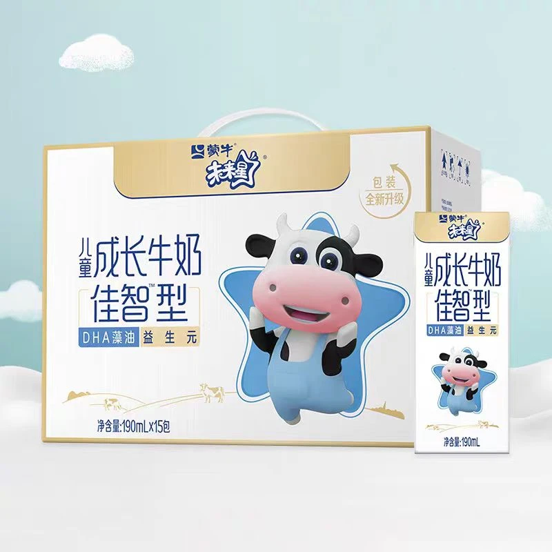 二月*蒙牛未来星佳智型儿童成长牛奶190ml*15盒/箱