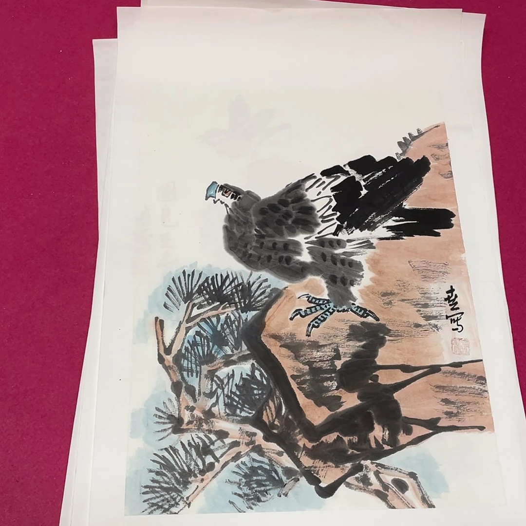 国画1.4平尺国画作品