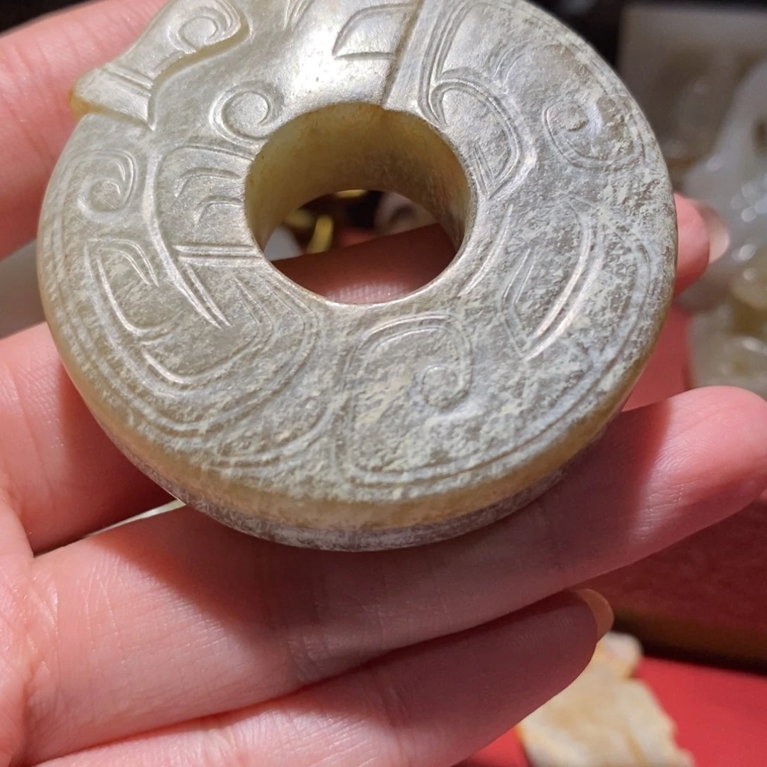 和田玉珠子未镶嵌?***亭