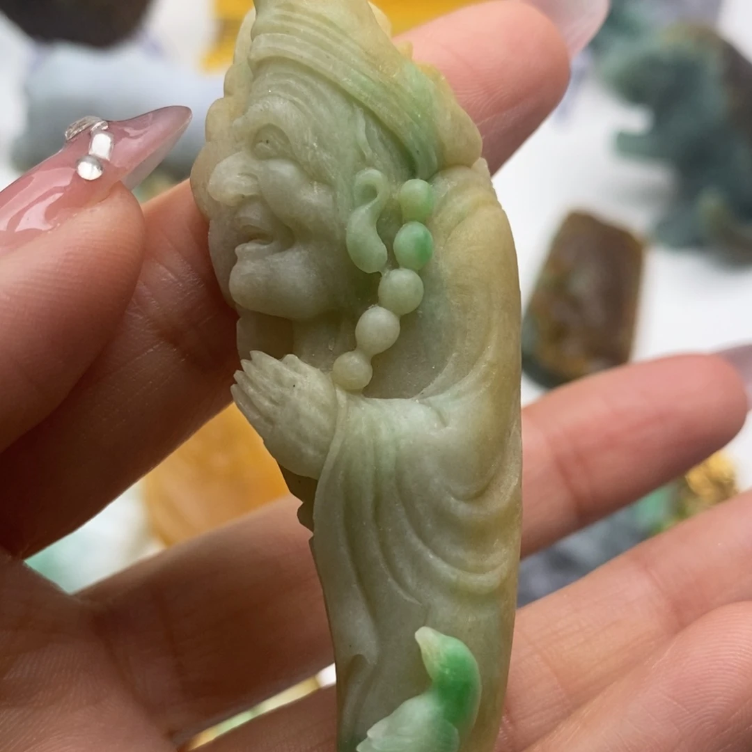 定制翡翠未镶嵌天然缅甸A货翡翠