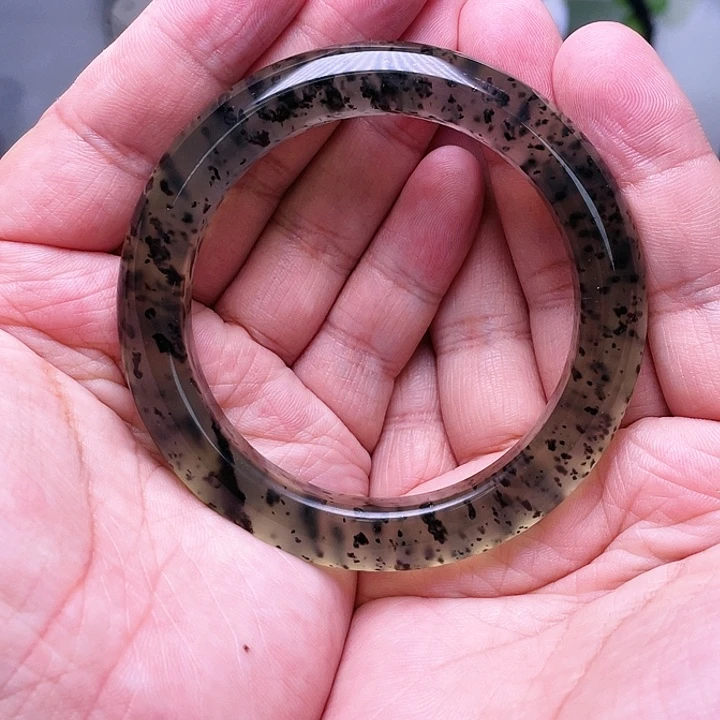 蛇纹石玉手镯未镶嵌收**的