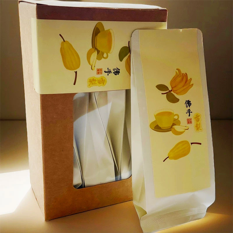 武夷岩茶佛手雪梨51g乌龙茶小泡袋精品厂家直销高香冰糖雪梨