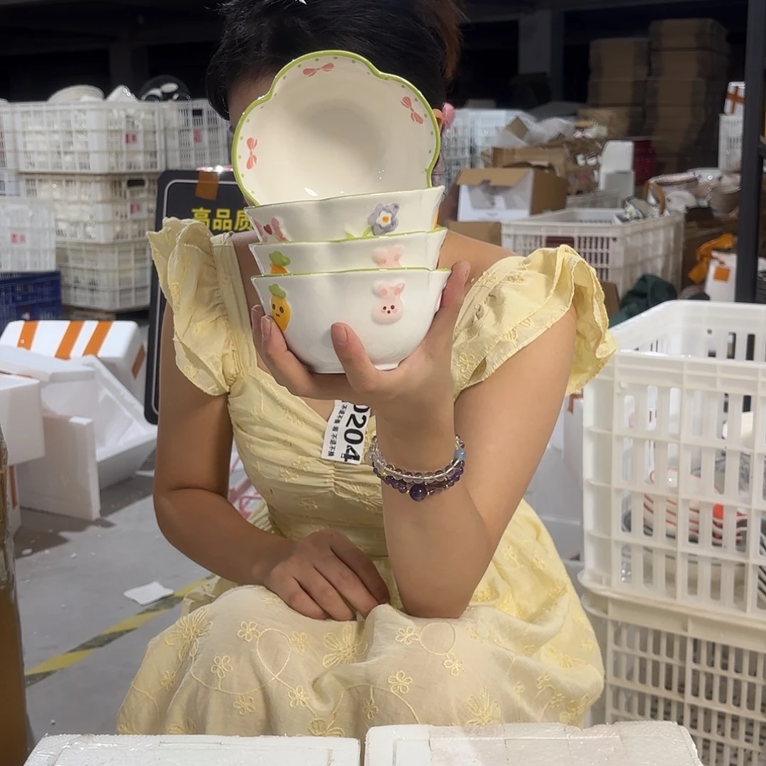 瓷微瑕陶瓷餐具釉下彩