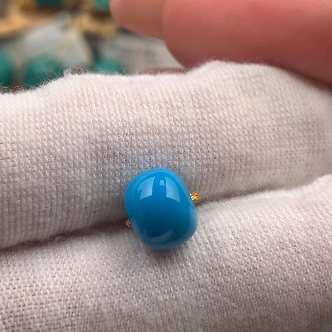 绿松石未镶嵌发饰8,6mm