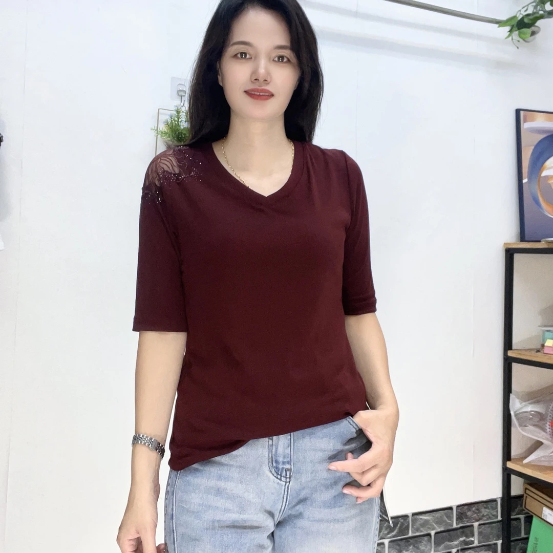 早秋新款中袖上衣1159