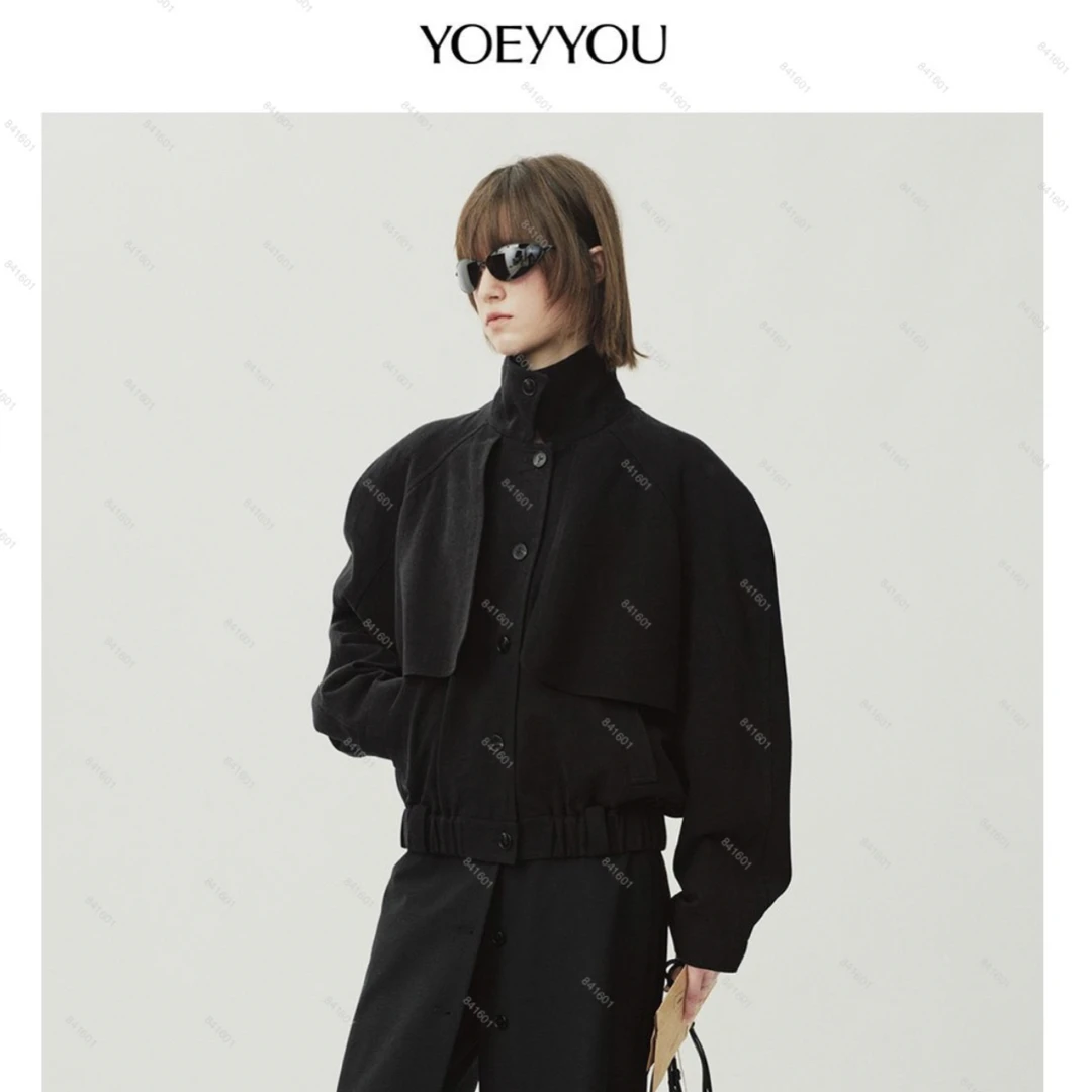 YOEYYOU 26PS 设计师品牌 短夹克 WHATsUP