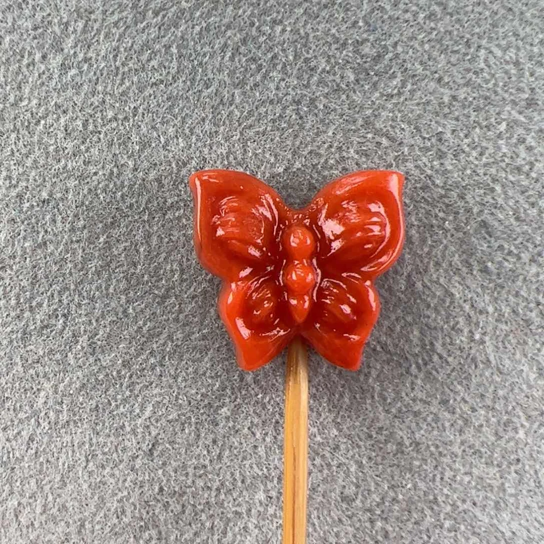 南红玛瑙（蝴蝶14+）未镶嵌