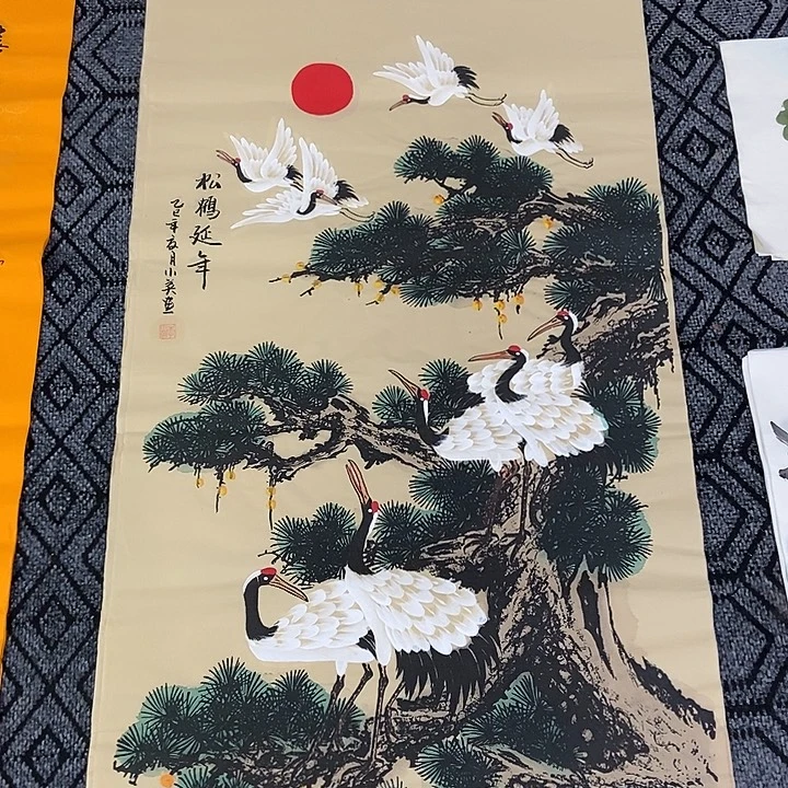 小周画廊的直播间