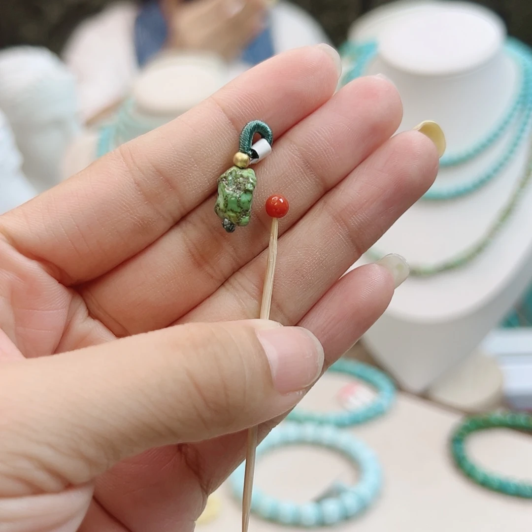 南红玛瑙菜籽炫彩未镶嵌