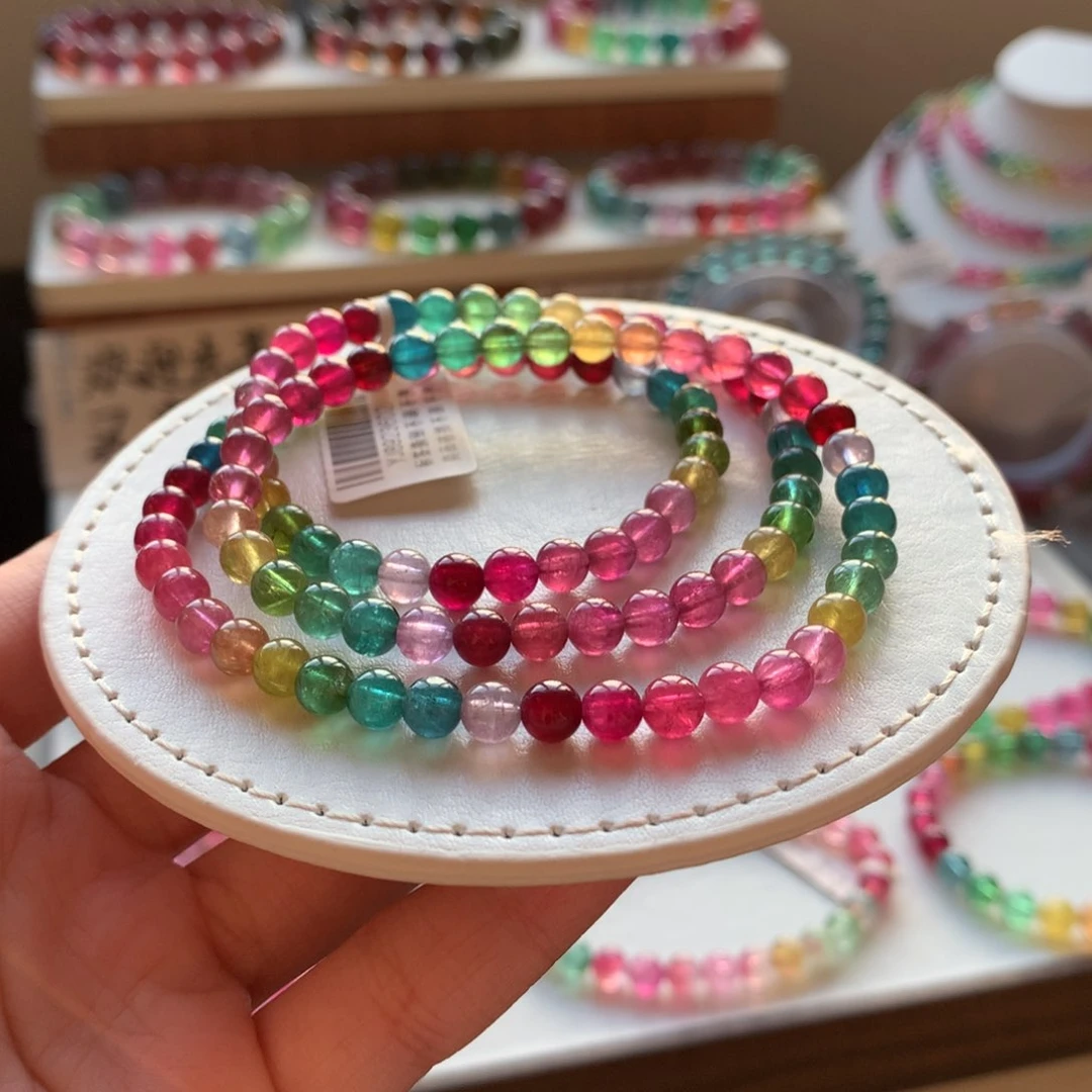 未镶嵌手链碧玺碧玺