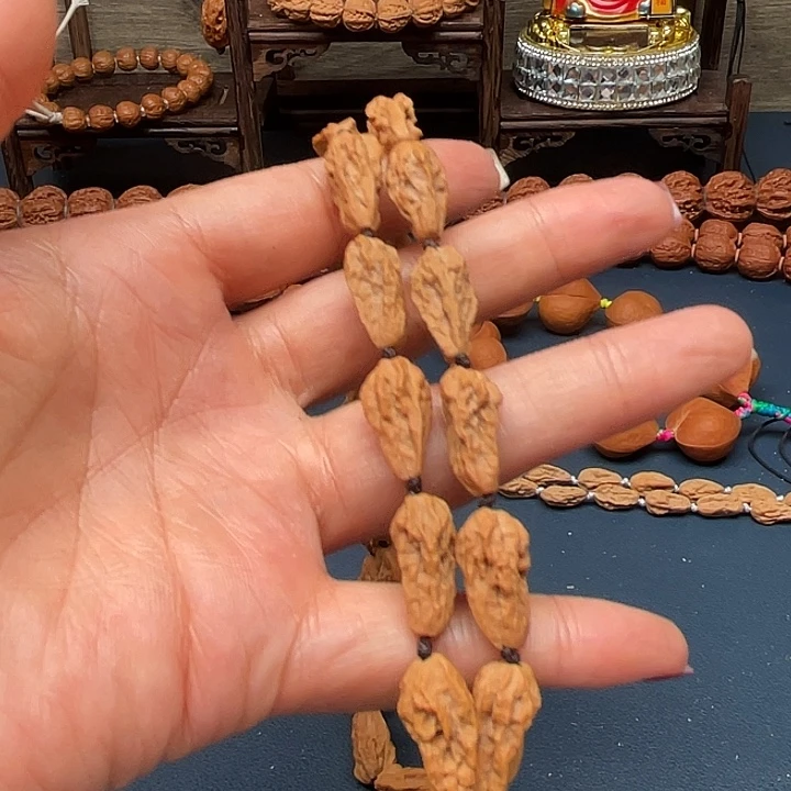 根***几桃核吊坠文玩核桃
