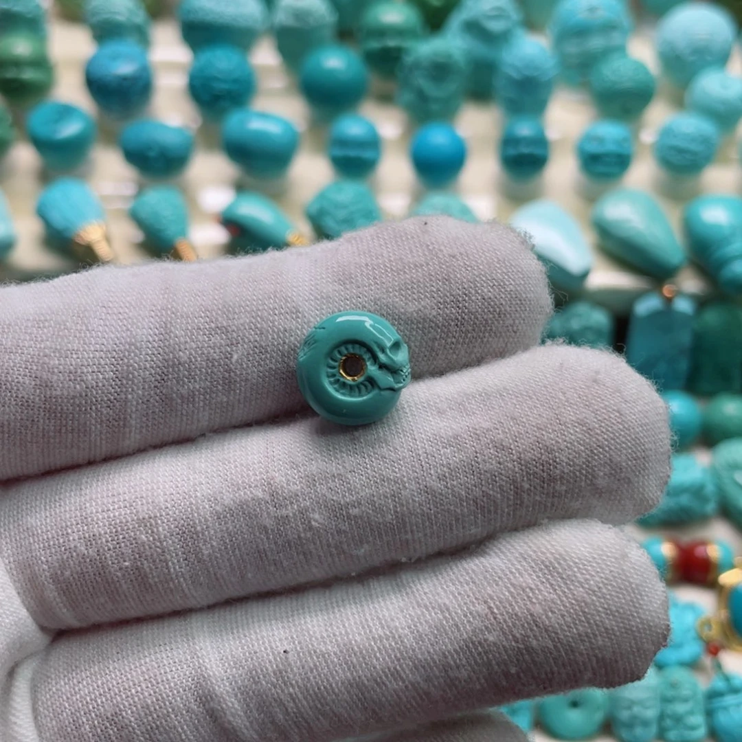 绿松石珠宝奇石未镶嵌