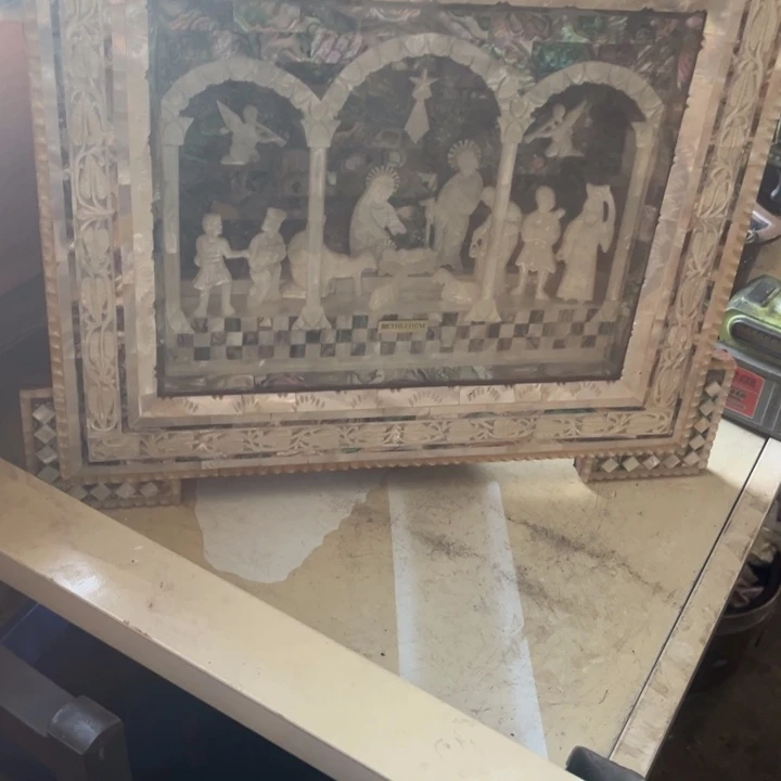 玻璃中古工艺品摆件