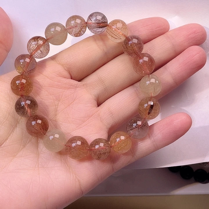 发晶手链未镶嵌手串