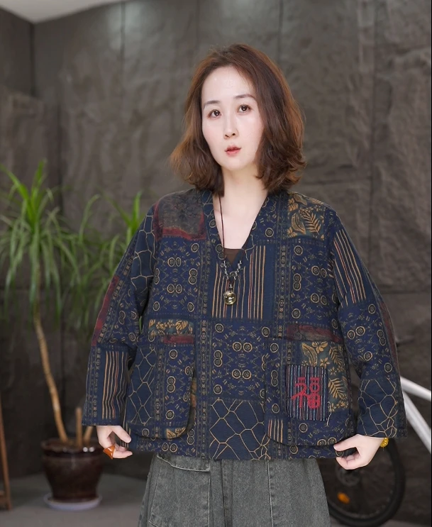 【双层面料/两面穿】高品质长袖上衣女装大码宽松显瘦复古T恤QQ