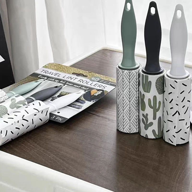 粘毛可撕式替换式便携三个小巧粘毛随身除尘