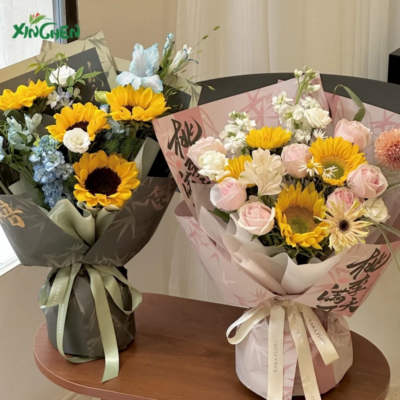 中高考毕业谢师恩包装纸花束鲜花包装材料花店手工diy纸欣辰资材