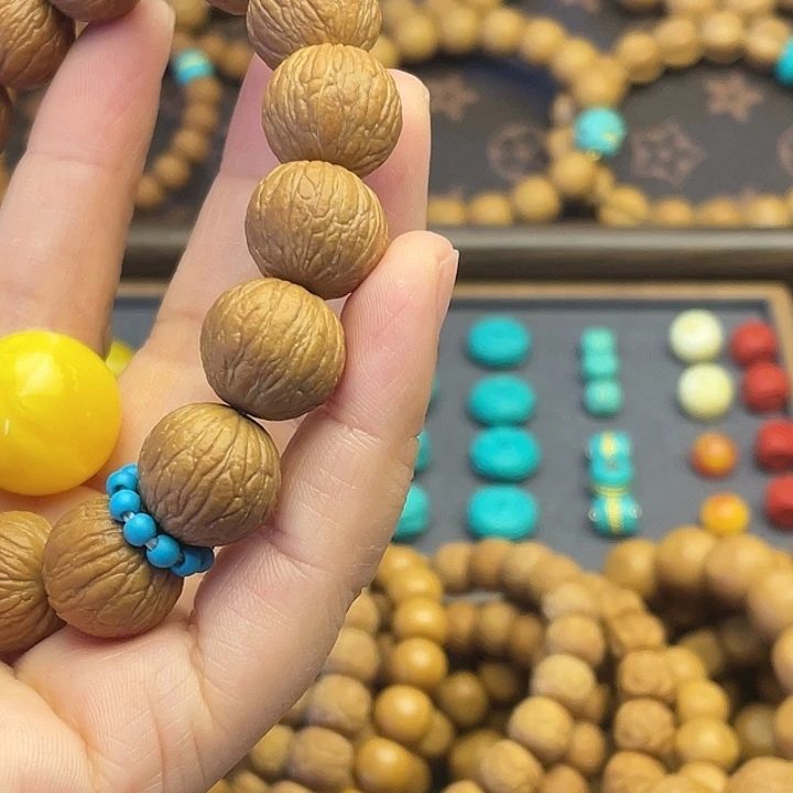 猴头核桃手串￴*克福利大