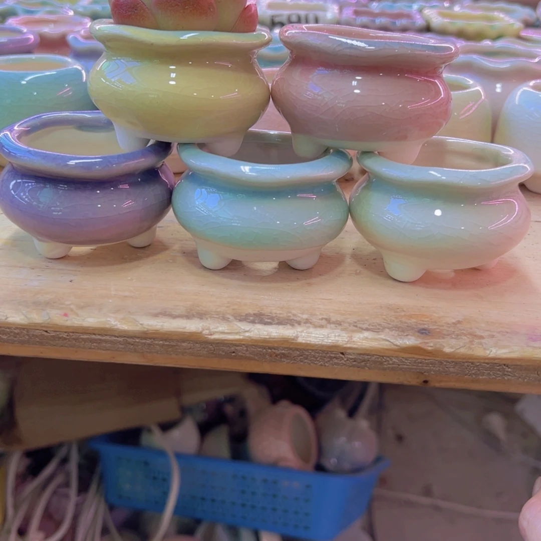 陶瓷花盆当场凑满12包邮