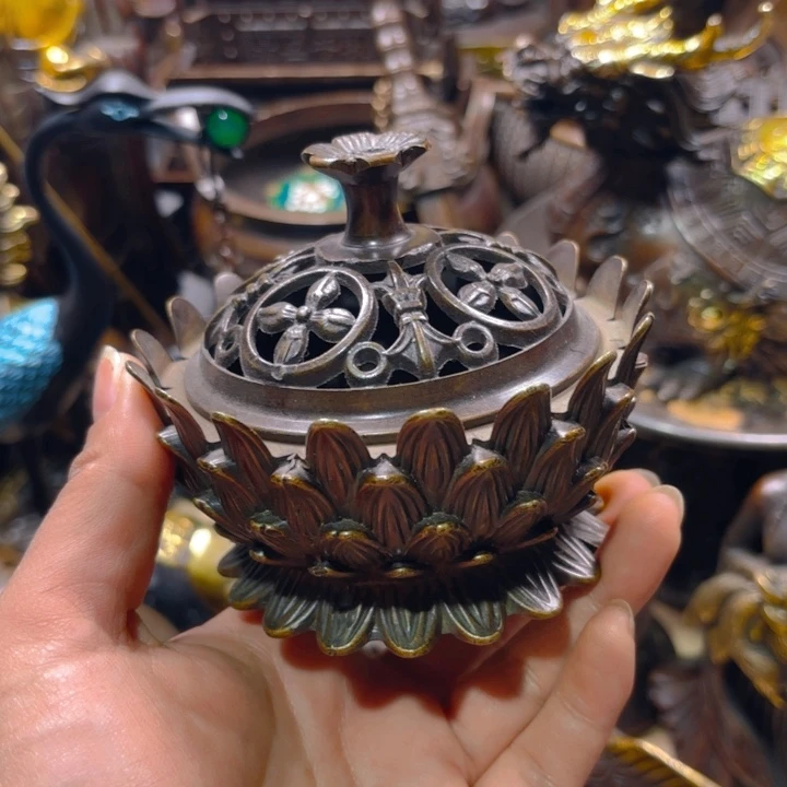 铜器摆件收收藏藏
