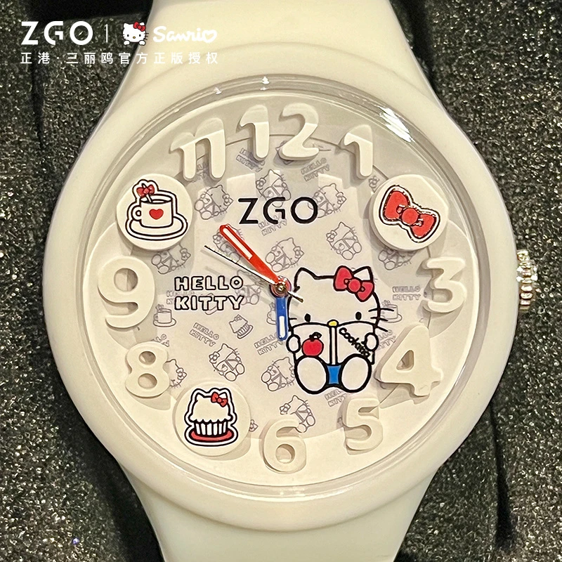 【三丽鸥正版】凯蒂猫联名儿童手表hellokitty女学生初高中女孩手表