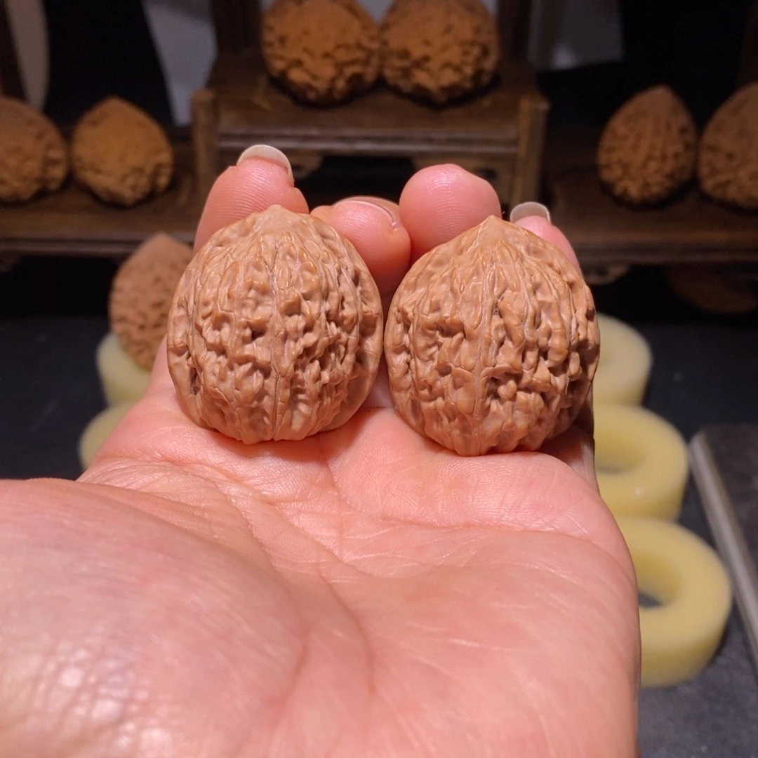 文玩核桃吊坠原装石子磨33