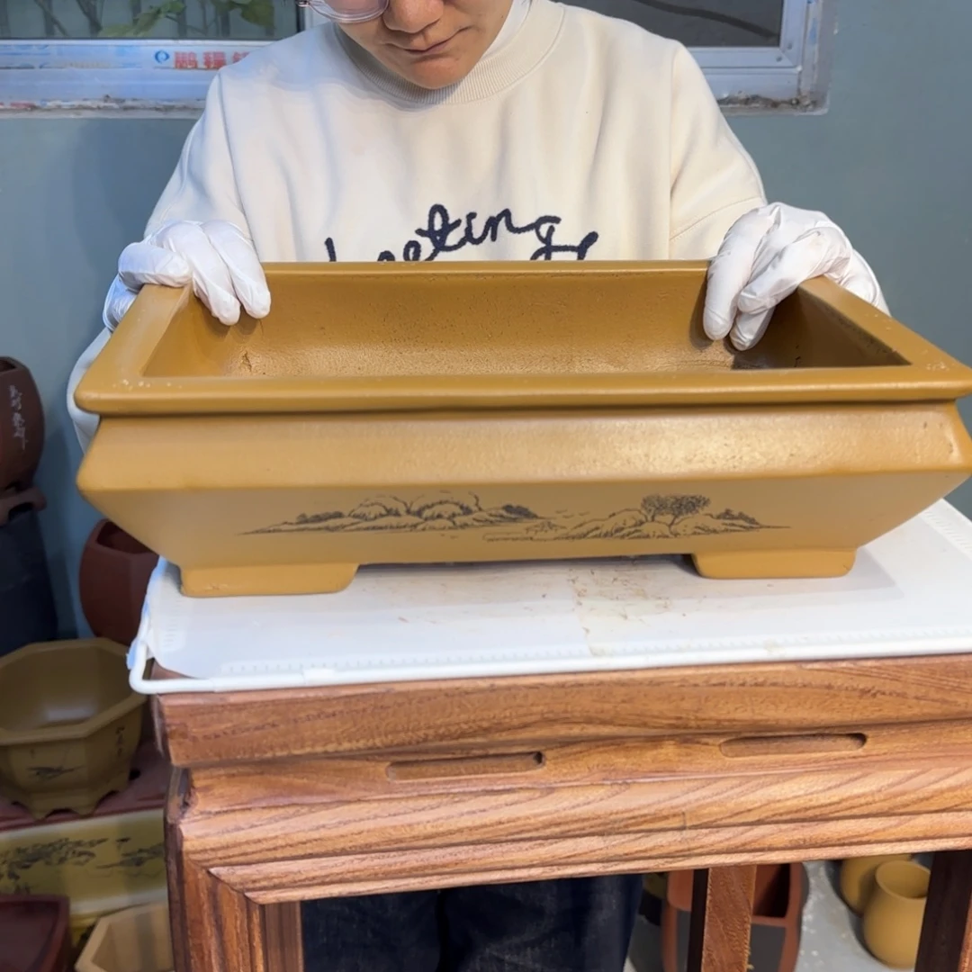 紫砂花盆紫砂口径32