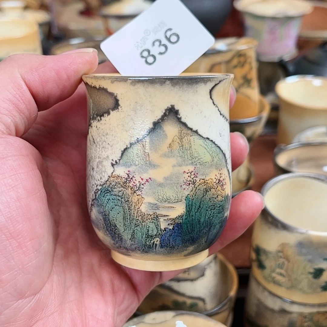 【闪购商品】?****?沁庐柴窑古法柴烧全手工茶具