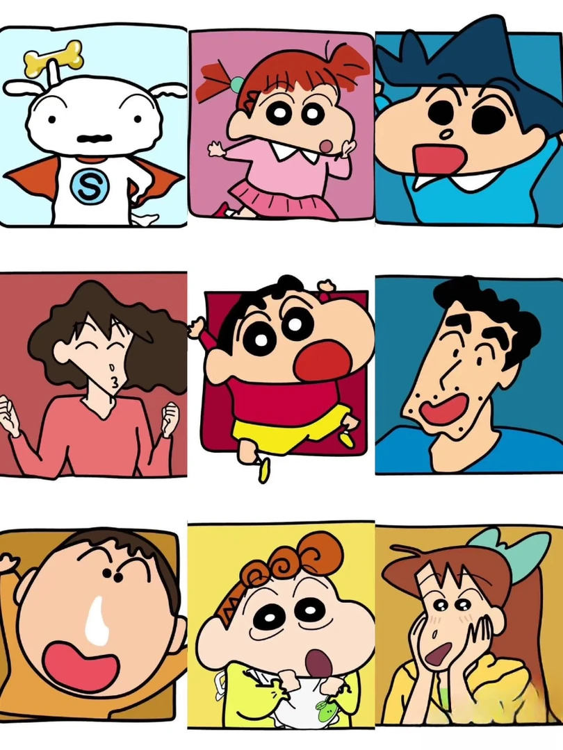 糖果铺子《蜡笔小新卡片》