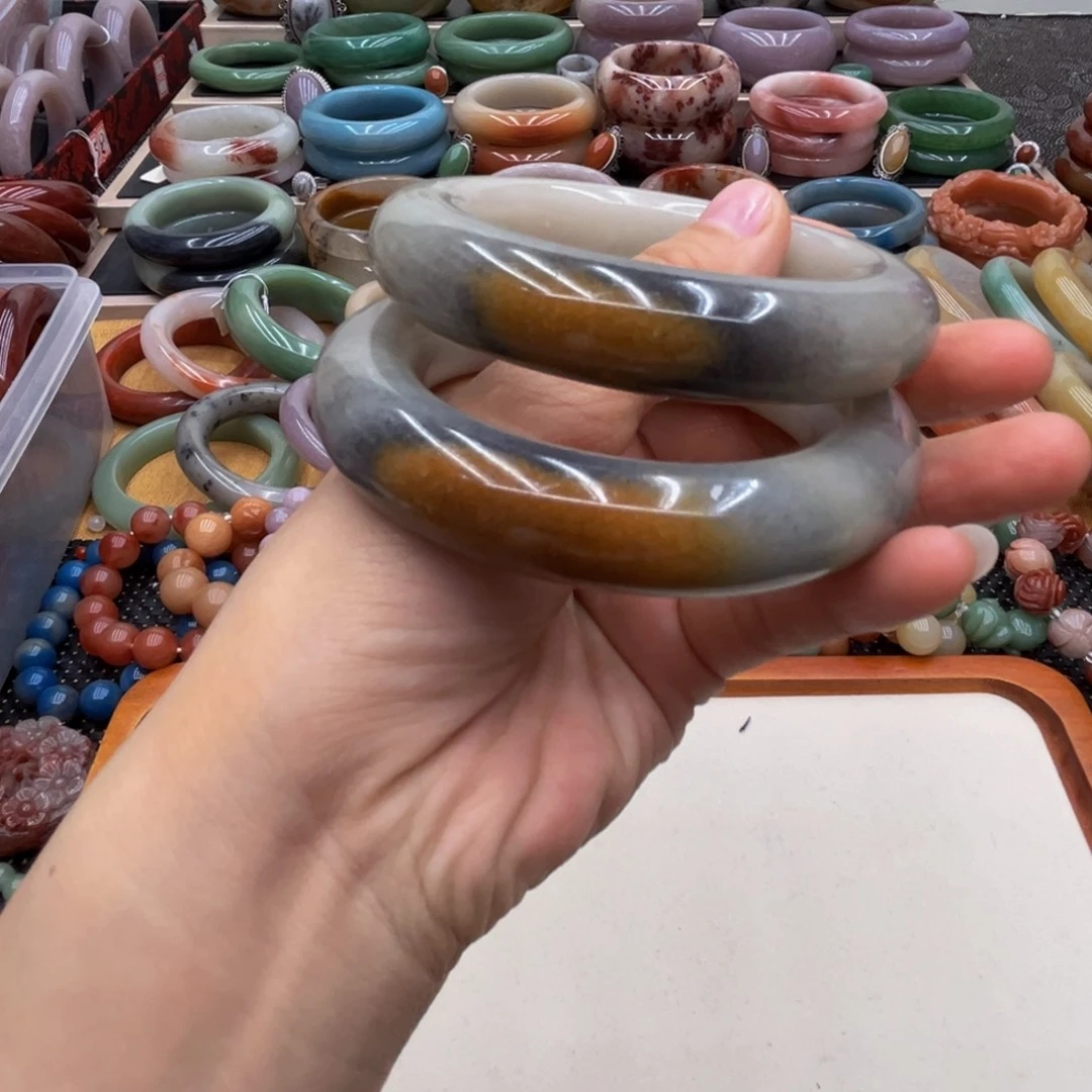 石英质玉未镶嵌圈口56