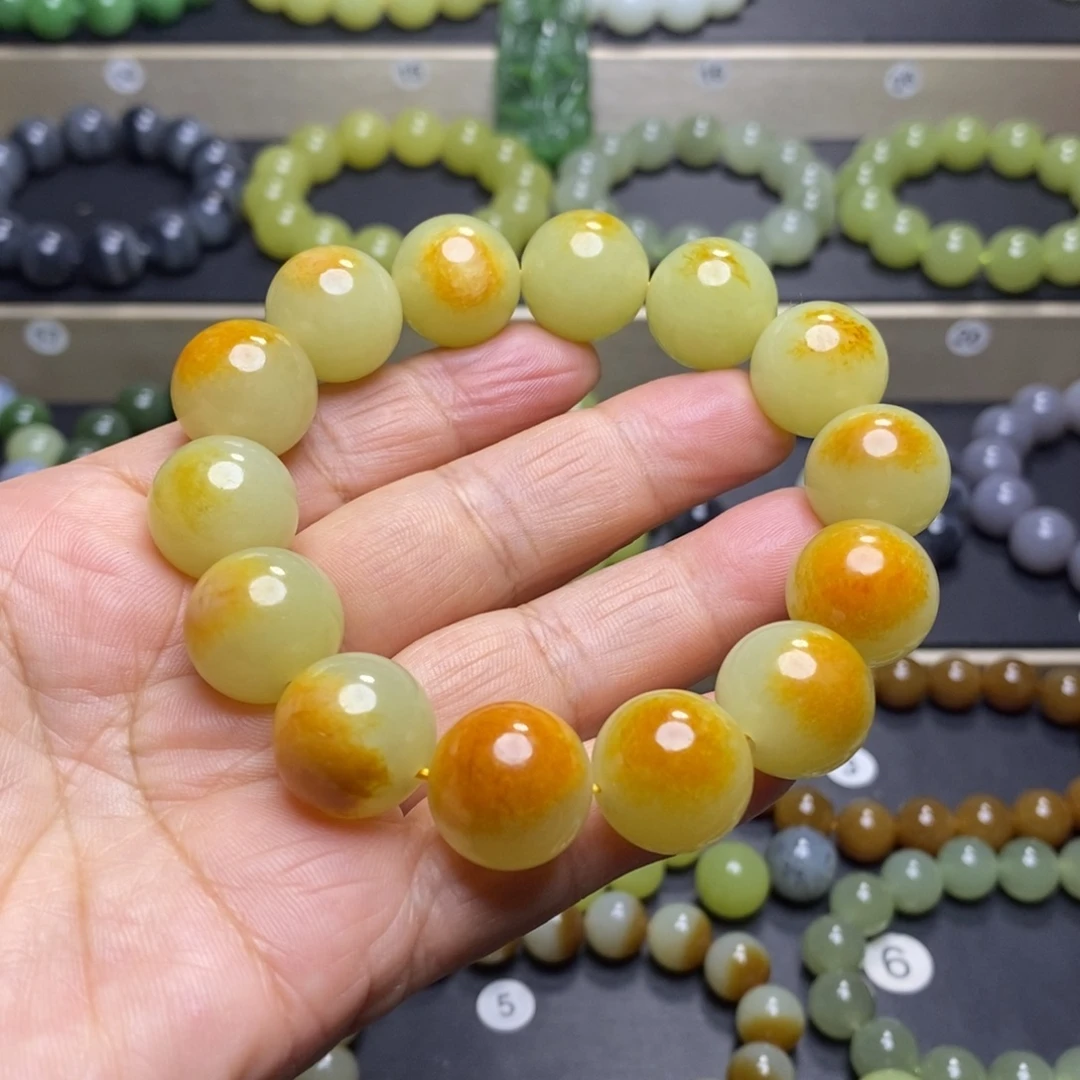 和田玉未镶嵌手串