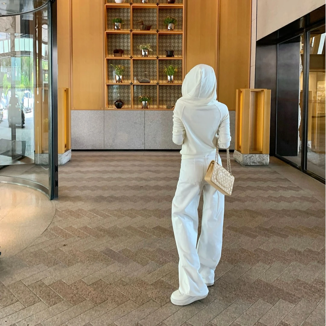 PickRui睿哥 口袋提花牛仔裤