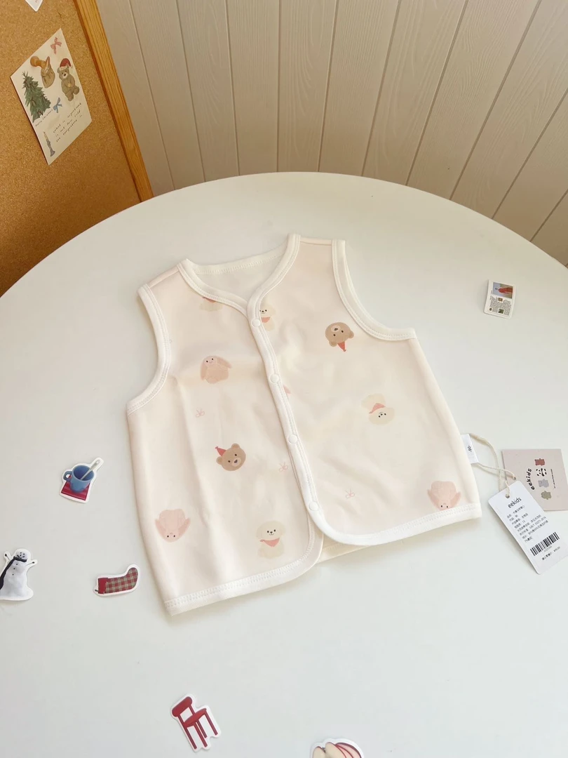 （棉混纺）婴幼儿护肚马甲